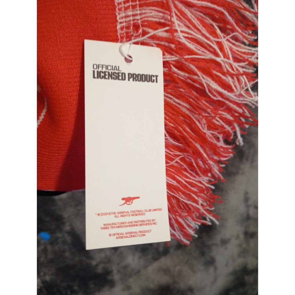 Officially‎ Licensed Red Arsenal USA Tour 2024 Scarf Brand New With Tags - Picture 3 of 6
